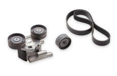 Sada žebrovaných klínových řemenů GATES K017PK3143