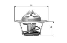 Termostat chladenia GATES TH04182G1