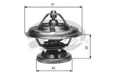 Termostat chladenia GATES TH12685G1