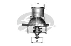 Termostat chladenia GATES TH15192G1