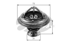 Termostat, chladivo GATES TH24588G1