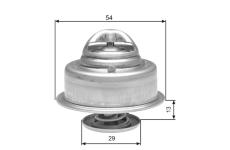 Termostat chladenia GATES TH27592G1