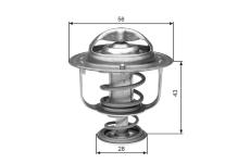 Termostat chladenia GATES TH31388G1