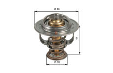 Termostat, chladivo GATES TH48982G1