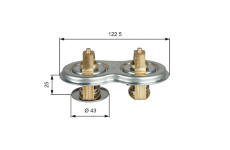 Termostat chladenia GATES TH52180/87G1