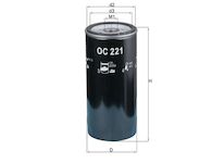 Olejový filtr KNECHT OC 221