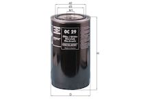 Olejový filtr KNECHT OC 29