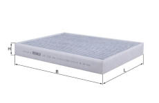 Filtr, vzduch v interiéru KNECHT LAK 1526