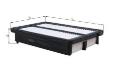 Vzduchový filtr KNECHT LX 5527