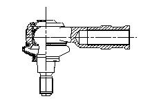 Hlava příčného táhla řízení LEMFÖRDER 11644 01