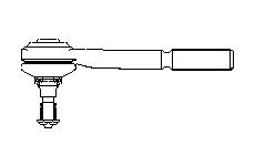 Hlava příčného táhla řízení LEMFÖRDER 20007 01