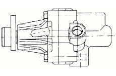 Hydraulické čerpadlo, řízení LEMFÖRDER 22195 01