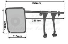 Vnější zpětné zrcátko VAN WEZEL 6430