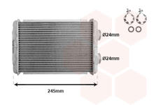 Výměník tepla, vnitřní vytápění VAN WEZEL 01006158