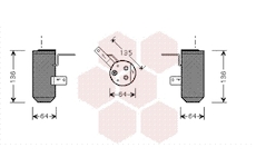 Susarna, klimatizace VAN WEZEL 0200D160