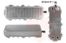 Chladič motorového oleja VAN WEZEL 02013707
