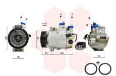Kompresor, klimatizace VAN WEZEL 0300K029