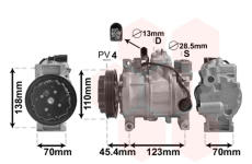 Kompresor, klimatizace VAN WEZEL 0300K261