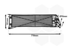Chladič oleje, automatická převodovka VAN WEZEL 06013764