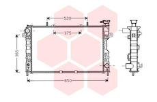 Chladič, chlazení motoru VAN WEZEL 07002117