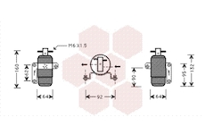 Susarna, klimatizace VAN WEZEL 0700D060