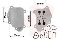 Olejový chladič, motorový olej VAN WEZEL 09013700