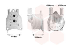 Chladič oleja automatickej prevodovky VAN WEZEL 09013708