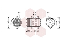 Kompresor, klimatizace VAN WEZEL 1700K365