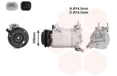 Kompresor, klimatizace VAN WEZEL 1800K392