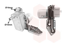 Obal olejového filtra VAN WEZEL 18013757