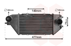 Chladič turba VAN WEZEL 25014701