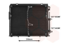Kondenzátor, klimatizace VAN WEZEL 30005221