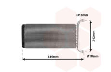 Výměník tepla, vnitřní vytápění VAN WEZEL 30006399