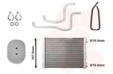 Výměník tepla, vnitřní vytápění VAN WEZEL 33016700