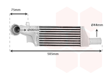 chladič turba VAN WEZEL 37004404