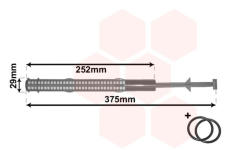 vysúżač klimatizácie VAN WEZEL 3700D379