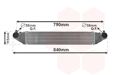 Chladič turba VAN WEZEL 37014704