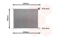 Výměník tepla, vnitřní vytápění VAN WEZEL 40006366