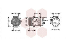 Kompresor, klimatizace VAN WEZEL 4000K320