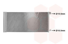 Kondenzátor, klimatizace VAN WEZEL 43015709