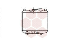 Chladič, chlazení motoru VAN WEZEL 51002007