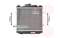 Chladič, chlazení motoru VAN WEZEL 52002010