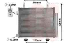 Kondenzátor, klimatizace VAN WEZEL 52005115