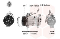 Kompresor, klimatizace VAN WEZEL 5201K700