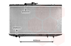 Chladič, chlazení motoru VAN WEZEL 53002150