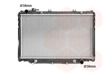 Chladič, chlazení motoru VAN WEZEL 53002222