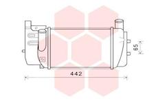 chladič turba VAN WEZEL 53004645