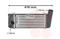 Chladič turba VAN WEZEL 53004668