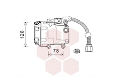 Kompresor, klimatizace VAN WEZEL 5300K582