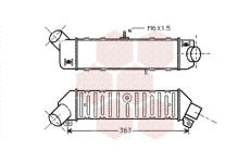 Chladič turba VAN WEZEL 58004162